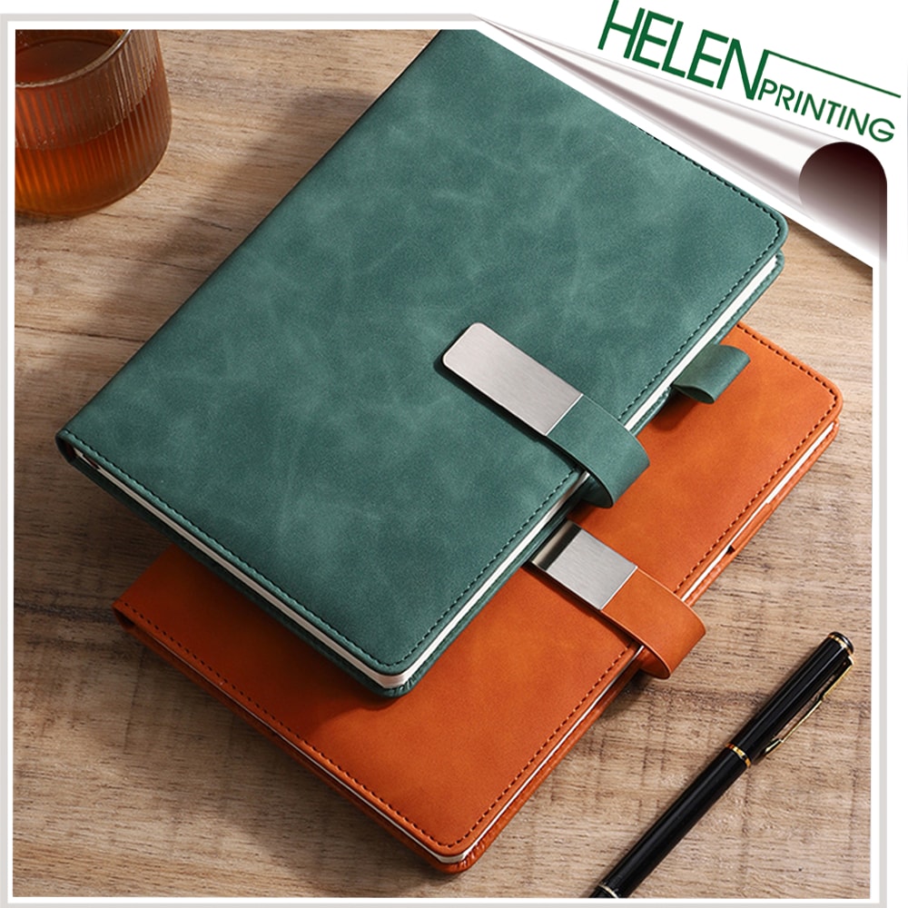 變色皮料筆記本